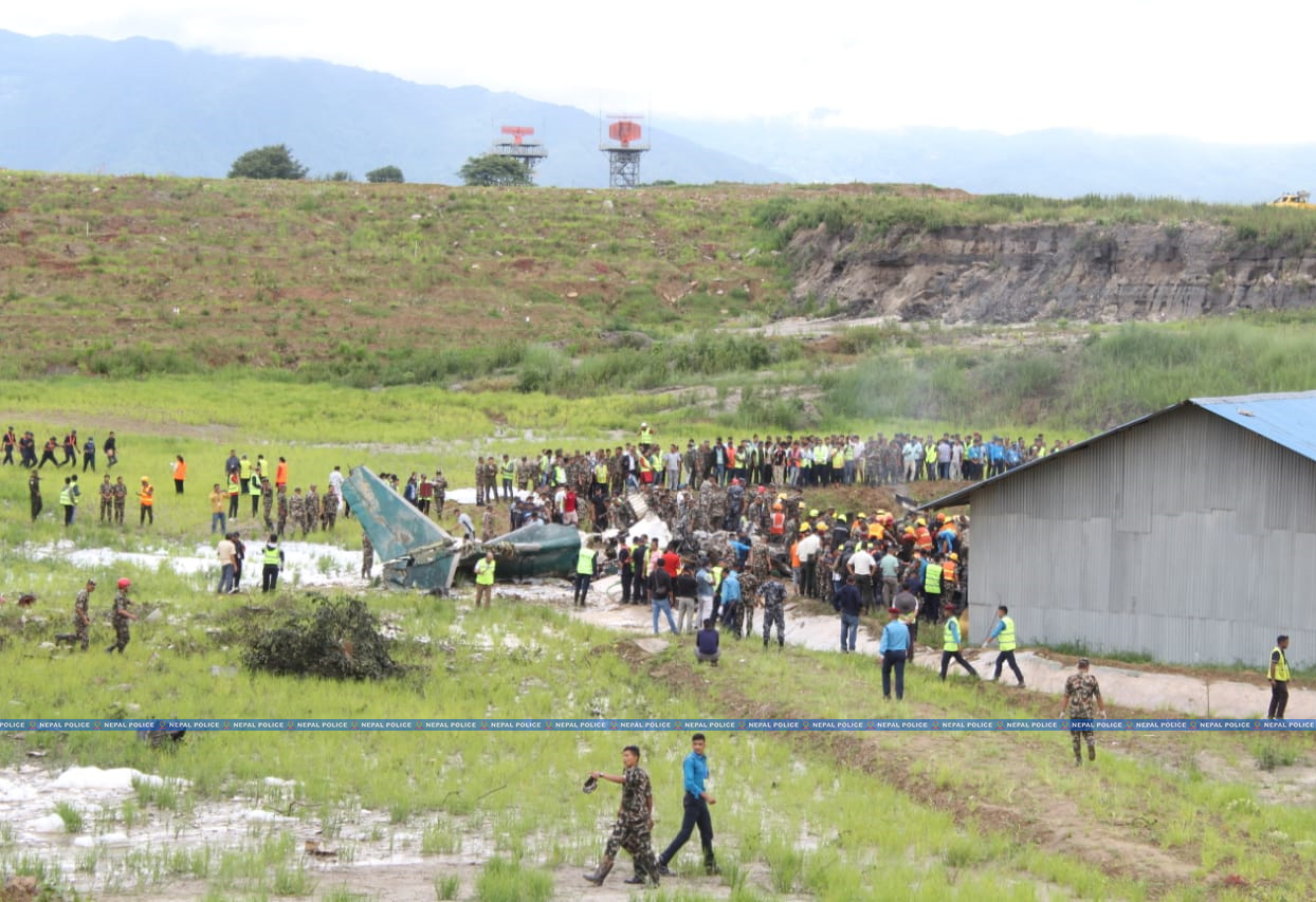 सौर्य एयरलाइन्सको जहाज दुर्घटनामा १८ जनाको मृत्यु -नेपाल नागरिक उड्डयन प्राधिकरण